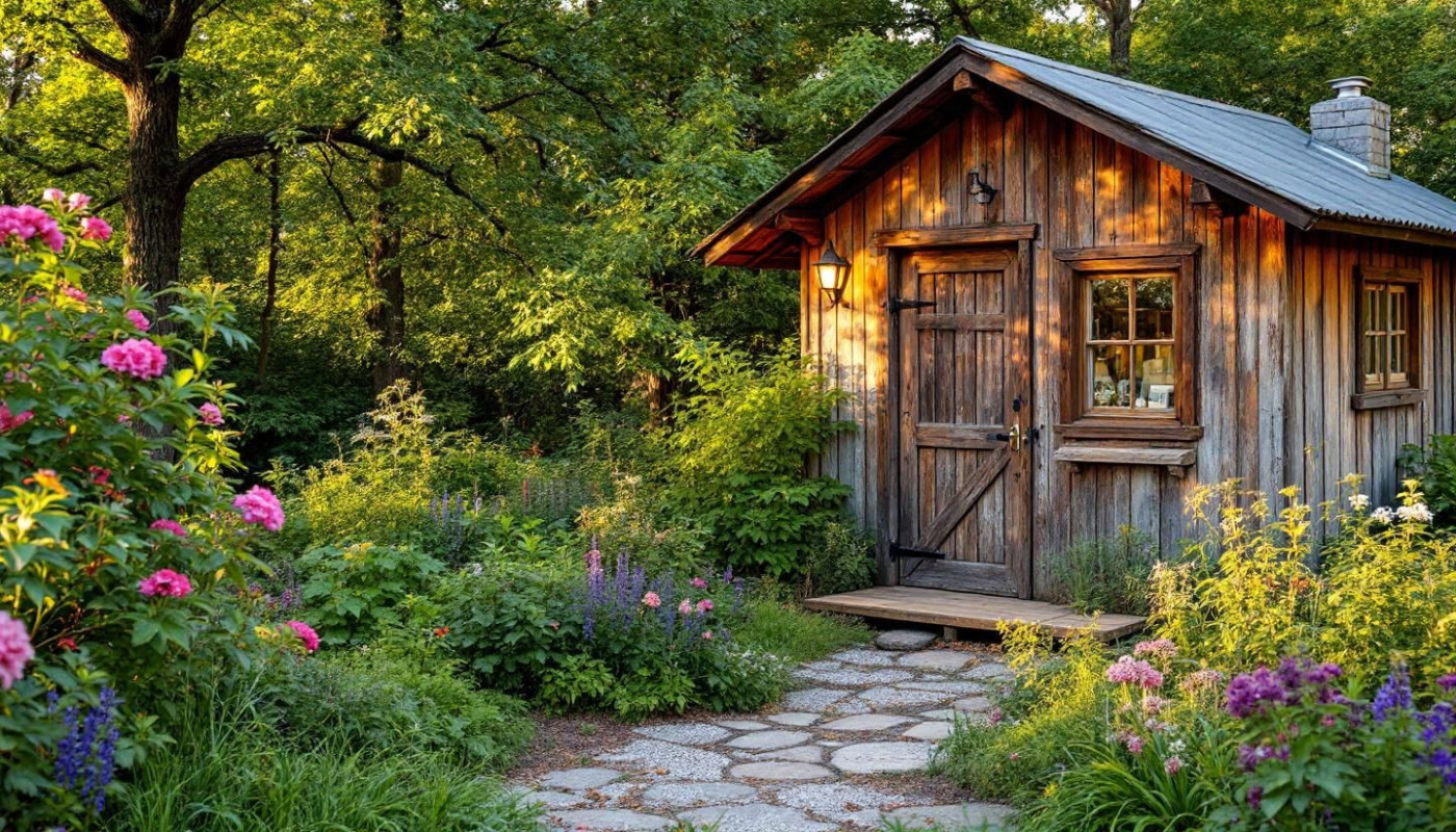 Abris de jardin DIY solutions pratiques pour petits budgets