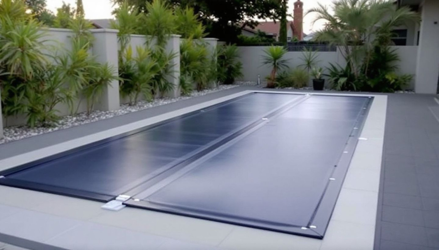 Intégration de systèmes automatisés dans les couvertures de piscine